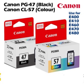 Canon PG-47 Canon CL-57CO Ink Black Color (1)