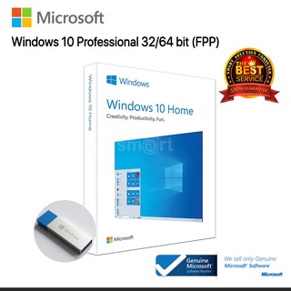 Microsoft Windows 10 Home (HAJ-00055) 32/64 Bit ENG Intl USB (FPP)
