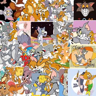 ❉ สติ๊กเกอร์ลายการ์ตูน Tom and Jerry ❉ สติ๊กเกอร์แฟชั่น DIY กันน้ําสําหรับติดตกแต่ง (A-15 ชิ้น; B-45 ชิ้น)