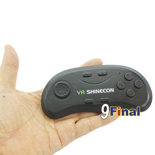 C1✓✶แว่น VR 3D, แว่นตา 3 มิติ SHINECON G06A (Gen 7)by 9FINAL 3D Virtual Reality Glasses Google Cardboard Helmet รับฟรี