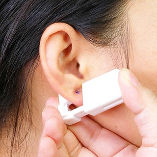 💎♥ เครื่องมือหูจมูกปราศจากเชื้อลิ้นเครื่องมือเจาะรูหูฟัง