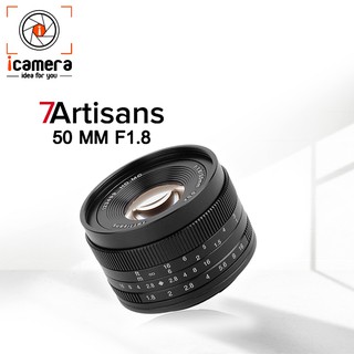7Artisans Lens 50 mm.F1.8 For Mirrorless หน้าชัดหลังเบลอ - รับประกันร้าน i camera 1ปี (1)