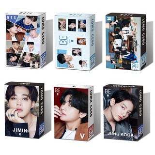 บีทีเอส BTS BE DELUXE EDITION ALBUM PHOTOCARD LOMO CARD JUNGKOOK V JIMIN JHOPE RM 30 ชิ้น/กล่อง