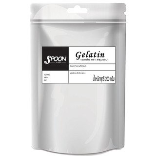 Gelatin (เจลาติน) 200 กรัม ทำวุ้น ขนม *ลดพิเศษ ช่วงเวลาจำกัด