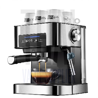 Coffee Machine 1.6Lเครื่องชงกาแฟ 1.6L หน้าจอระบบสัมผัส ปรับความเข้มข้นของกาแฟได้ สกัดด้วยแรงดันสูง 20bar เครื่องบดกาแฟ