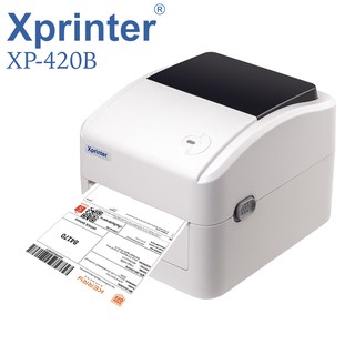 Xprinter รุ่น XP-420B เครื่องปริ้นฉลากสินค้า Shopee Flash Kerry ที่อยู่ ใบปะหน้าขนส่งต่างๆ