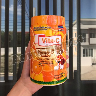 วิตามินซี Vita-C กระปุก 1,000 เม็ด วิตามินซีช่วยสร้างภูมิคุ้มกัน #มีบริการเก็บปลายทาง