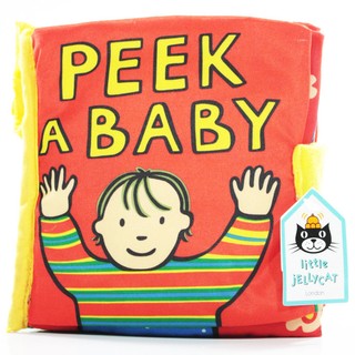 smartbabyandkid หนังสือผ้า Peek a Baby