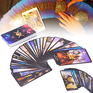 ไพ่ยิปซี ไพ่ทาโร่ ไพ่ดูดวง Tarot Cards ไพ่ยิปซี 1 ชุด 78ใบ Tarot Deck Cards