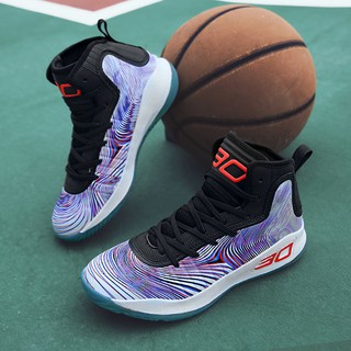 รองเท้าบาสเก็ตบอล Size:36-45 NBA Stephen Curry High-top basketball shoes รองเท้าบาสเก็ตบอลเด็ก รองเท้ากีฬา