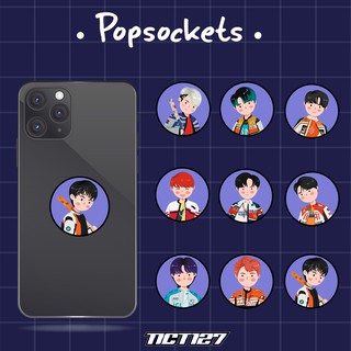 Popsockets NCT127 ที่ติดหลังโทรศัพท์ ยืดหดได้