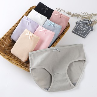 🍎MYT​🖐️SET5ตัว/5สี🖐️รหัส​ 0612# กางเกงในน่ารัก มีโบว์ สไตล์​นักเรียนญี่ปุ่น ราคาถูกที่สุดในโลก มีหลากสีให้เลือก🍎