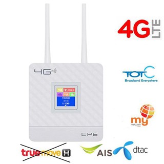 4G LTE CPE WiFi Router Broadband unds Modem 4G 3G Mobile Hotspot WAN / LAN Port Dual External Antennas
