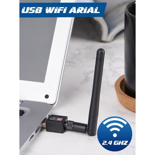 USB 2.0 WiFi ไร้สาย เสาอากาศWiFi USB 2.0 Wireless WIFI Arial (300Mbps)
