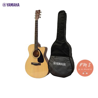 Yamaha® FS100C กีตาร์โปร่งคอเว้า ทรง Concert บอดี้เล็ก เล่นง่าย เหมาะกับมือใหม่และผู้หญิง แถมฟรีกระเป๋าบุฟองน้ำของแท้