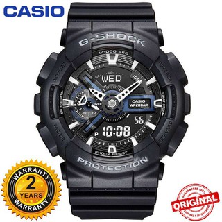 ของแท้ Casio นาฬิกาข้อมือ G-Shock GA100 ผู้ชาย นาฬิกากีฬา Gshock นาฬิกาดิจิตอล GA-100B-7A