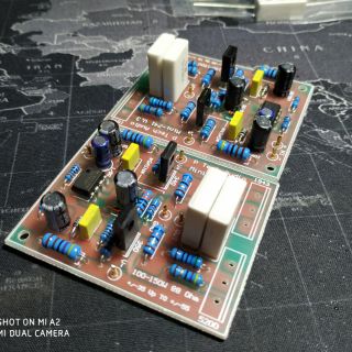 2บอร์ด P Tech Audio Mini741 V.3 Amplifier board