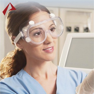 กรุณาเลือกตัวเลือกก่อนซื้อ(มีรูปให้ดูค่ะ) แว่นตาป้องกัน แว่นตานิรภัย แว่นตา กันละอองน้ำลาย Anti-spittingแว่นตาแพทย์แนะนำ