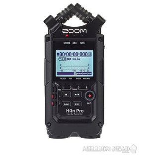 ZOOM : H4n Pro (อุปกรณ์บันทึกเสียง ขนาดกระทัดรัด ใช้สำหรับ อัดเสียงเครื่องดนตรี เสียงร้อง สัมภาษณ์ หนังสั้น คอนเสิร์ต)