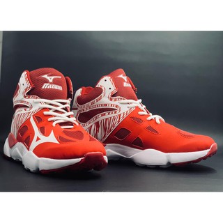 Mizun0 Wave Tornado X2 Premium Red Volly Shoes. Mizuno รองเท้าวอลเลย์บอล สําหรับผู้ชาย