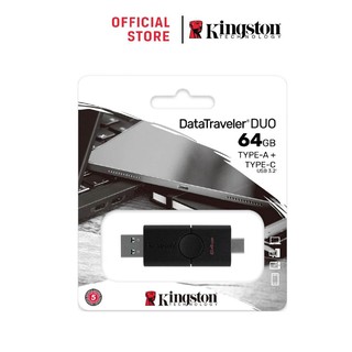 Kingston 64GB DataTraveler Duo USB-A และ USB-C Flash Drive (DTDE/64GB)