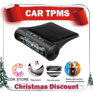 【COD】Car TPMS Alarm Tire Pressure Monitor System FREE BUBBLE WRAP and DOSCar Tire Pressure Monitor Set Wireless, Solar,