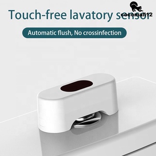 【Ready Stock】Non-Contact Infrared Toilet Motion Sensor, Automatic Flush Button, Flush Assist, Touch Flush Switch Toilet Cleaner Bathroom Accessories