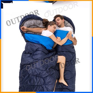 🔥OUTDOOR🔥Outdoor Camping Sleeping Bag ถุงนอน แบบพกพา ถุงนอน ถุงนอนปิกนิก ถุงนอนเดินป่า ถุงนอนพกพา ถุงนอนกันหนาว