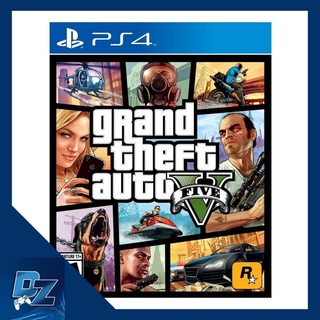 GTA V - Grand Theft Auto V PS4 Games มือ 2 Used สภาพดี แผ่นใสกิ๊ง [แผ่นเกมส์ PS4] [แผ่น PS4 แท้]