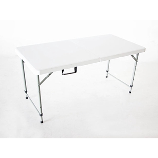 Picnic Table โต๊ะเอนกประสงค์ปิกนิกพับได้ ปรับระดับขาได้ ทนแดด ทนฝน 122x61x58-74cm HP-122CZ
