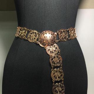 Vintage Jewelry เข็มขัดชุดไทย เข็มขัดคนแก่ เข็มขัดแฟชั่น เข็มขัดชุดไทย สีนาค (1)