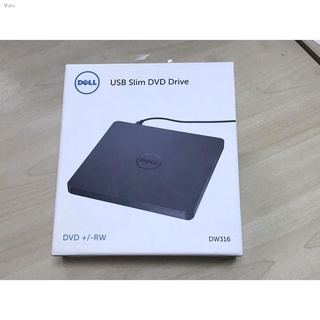 ◎✕▲♡JiroExternal USB DVDRW DRIVE DELL เครื่องเล่นdvd แบบต่อพวง สำหรับพกพาหรือเครื่องที่ไม่มีช่องdvd