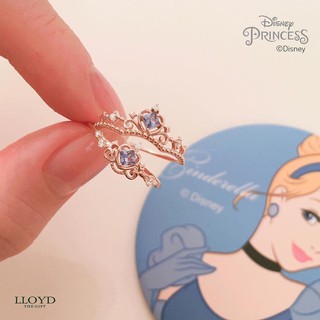 JUN🌈Disney Princess แหวน แหวนชุดเจ้าหญิง มีสไตล์และซับซ้อน