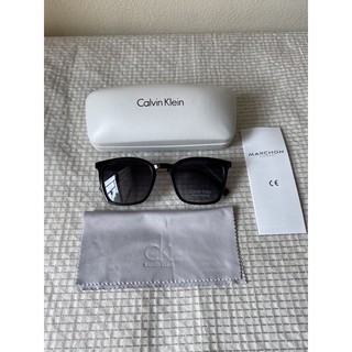 Calvin Klein Square Sunglasses เลนส์ polarized ของแท้ 100%
