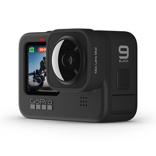 กล้องโกโปร gopro 9 ส่งฟรี GoPro HERO 9 Black Max Lens Mod (ของแท้โกโปร) ช่วยให้กันสั่นดีขึ้น มุมมองภาพกว้างขึ้น