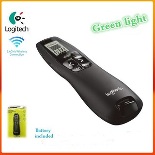 Logitech Wireless Presenter R 800 พร้อมเลเซอร์ชี้สีเขียว