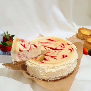 สตรอว์เบอร์รี่ชีสเค้ก strawberry cheesecake