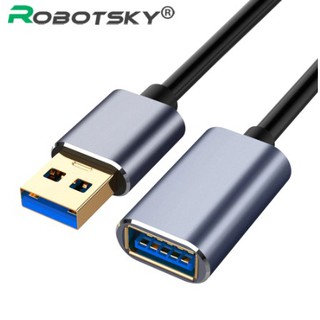 Robotsky USB 3.0 Cable USB3.0 Extension Extender Male To Female [0.5 เมตร] [1 เมตร]