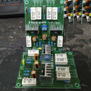 2 บอร์ด P Tech Audio 741 Classic Amplifier Board