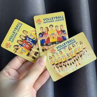 บัตร วอลเลย์บอลทีมชาติไทย VNL 2019 ที่ระลึก 🏐
