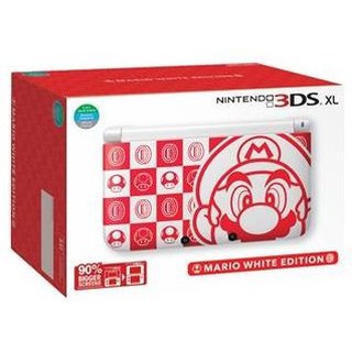 NINTENDO 3DS XL MARIO WHITE EDITION (US)