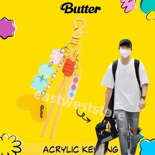 Kpop พวงกุญแจจี้อัลบั้มรูป Bts Butter Diy สําหรับตกแต่ง