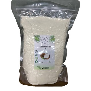 KETO/CLEAN แป้งมะพร้าวออร์แกนิก (keto-friendly) Organic Coconut Flour ขนาด 1000 กรัม