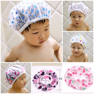 หมวกอาบน้ำเด็ก สำหรับเด็กวัย 1-5 ปี EVA กันน้ำ มีให้เลือก 5 ลายน่ารัก (เก็บเงินปลายทางได้)