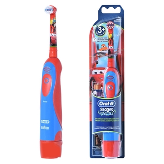 แปรงสีฟันไฟฟ้าสำหรับเด็ก Oral-B Stages Power Kids Toothbrush (Batteries Included) - Disney Cars (1)
