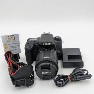 Canon 760d ​พร้อมเลนส์​ สภาพสวย​ มี​wifi การทำงานเต็ม​ระบบ จอทัช​กรีน​ปรับ​กาง​ได้​