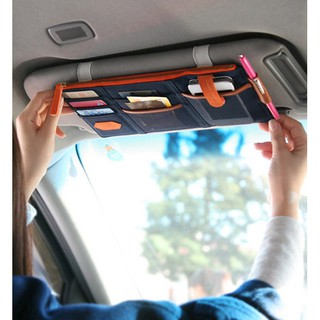 OEM กระเป๋าเก็บของที่ช่องบังแดดในรถยนต์ (1)