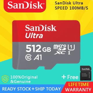 SanDisk Memory Card Micro SD Card Memori Card 16 gb 32gb 64gb 128 GB Class 10 Speed 100Mbps