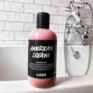 (ของใหม่) Lush American Cream Shower Gel 110g/270g/550g