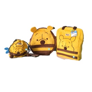 กระเป๋าเป้ ,หูรูด,โต๊ด Pooh little bee